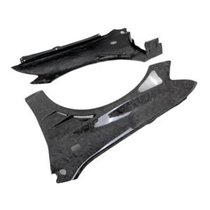 VENT STYLE FORGED CARBON FIBER FRONT FENDER FOR 2001-2007 MITSUBISHI LANCER EVOLUTION EVO 7-9
