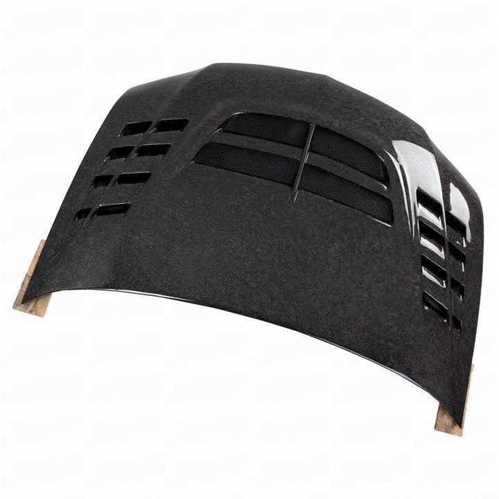 VOLTEX STYLE FORGED CARBON FIBER HOOD FOR 2001-2007 MITSUBISHI LANCER EVOLUTION EVO 7-9